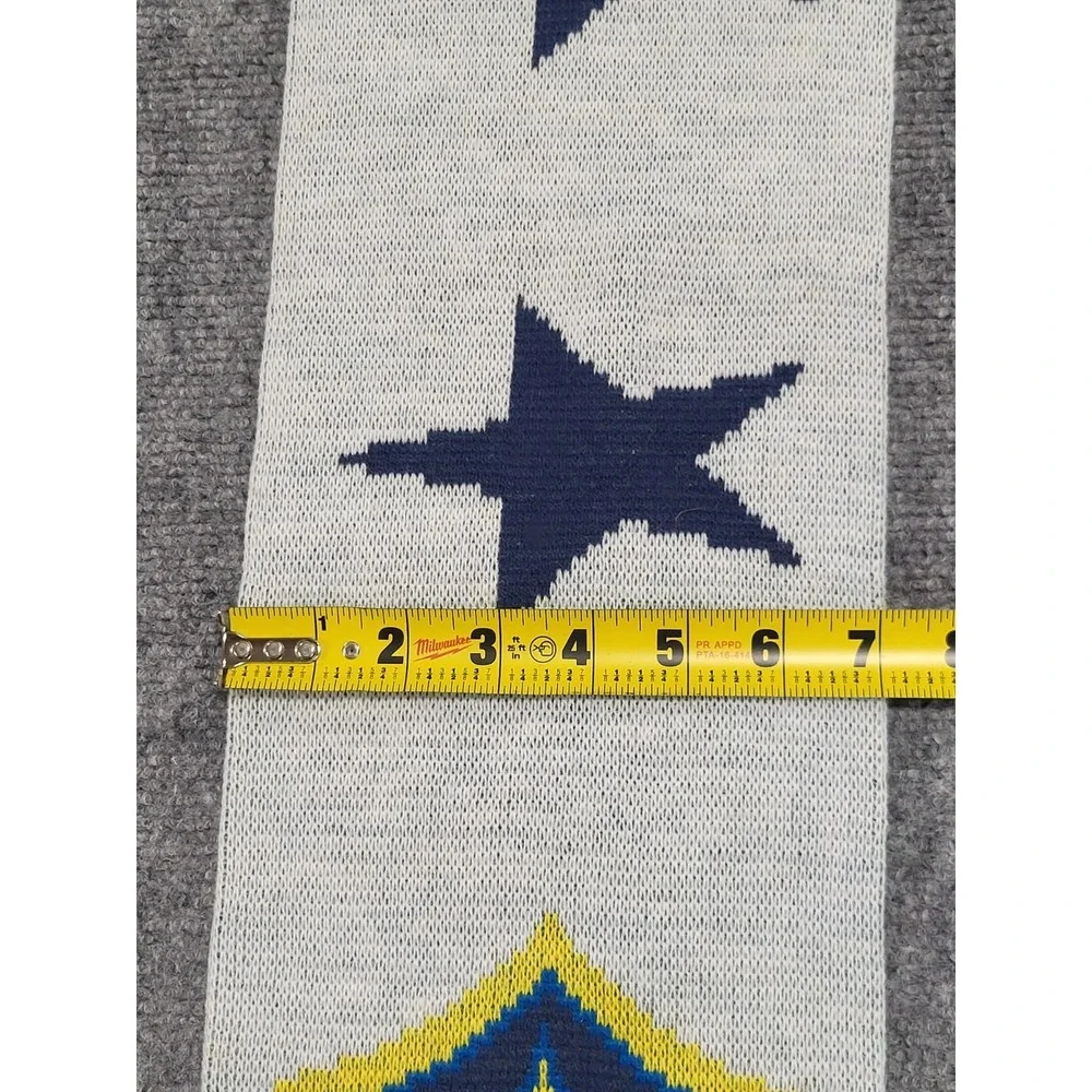 MLS Soccer LA Galaxy Team Scarf Blue & Yellow/White